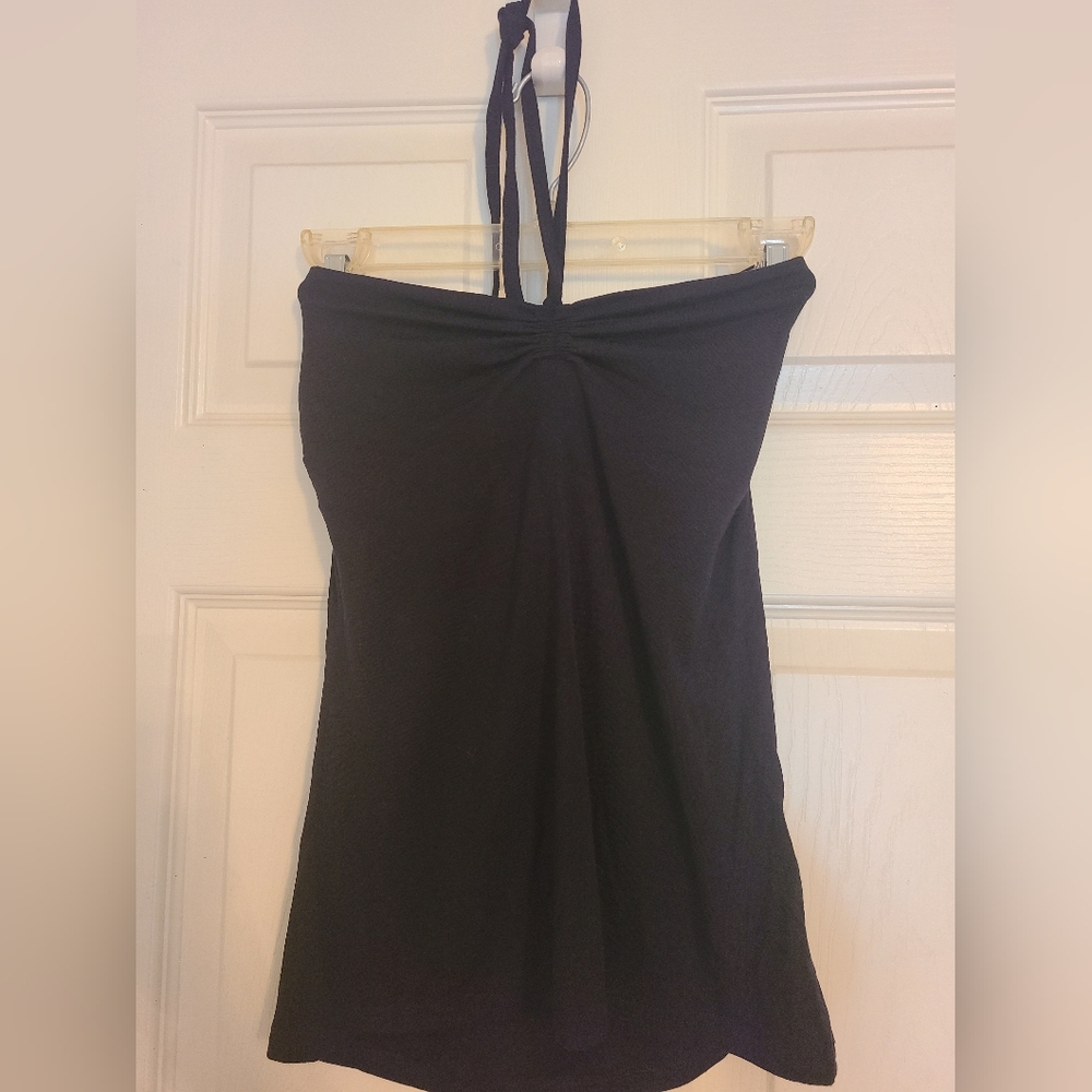 H&M Black Halter Top